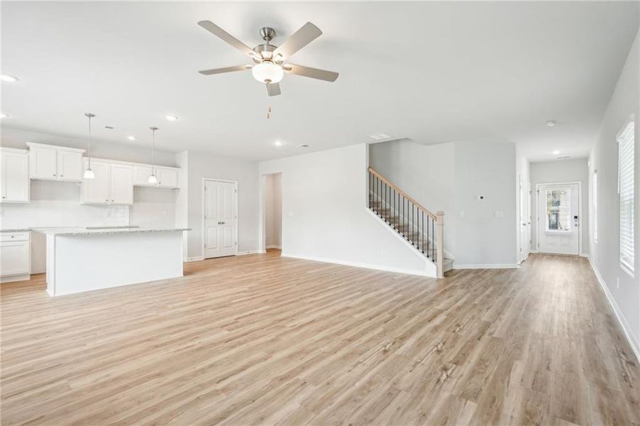 Spacious, unfurnished interior of a new home in Fairview Lake, Conyers (Image 24). Spacious, unfurnished interior of a new home in Fairview Lake, Conyers (Image 24).