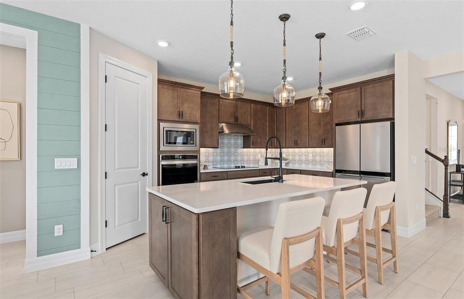 Furnished interior view inside a new home in The Estates at Nona Sound, Orlando (Image 8).