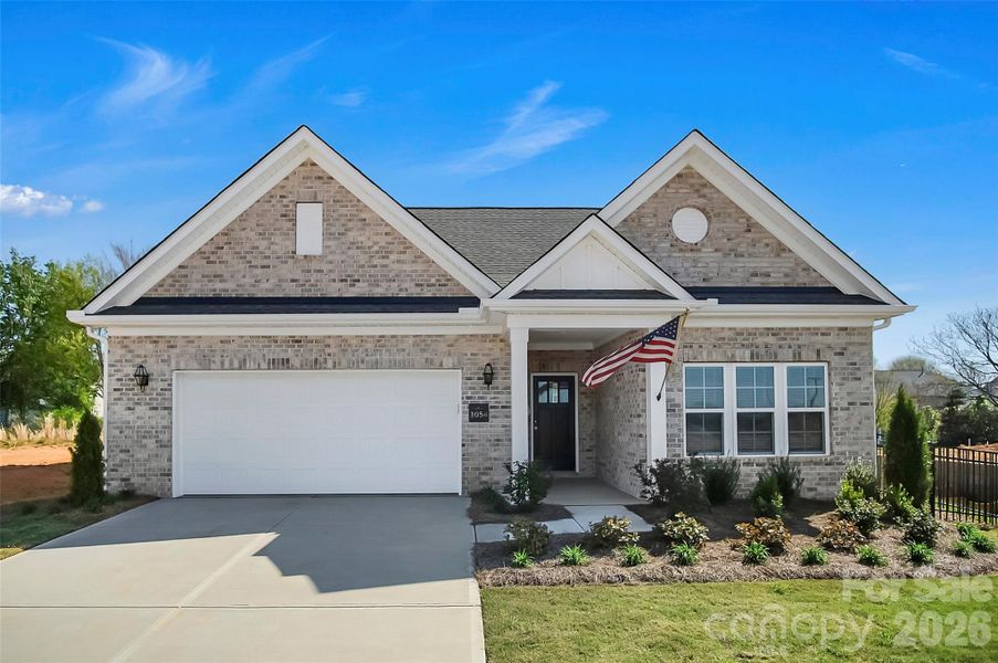 Front exterior of a new home in , Gastonia, NC, highlighting curb appeal (Image 2). Front exterior of a new home in , Gastonia, NC, highlighting curb appeal (Image 2).