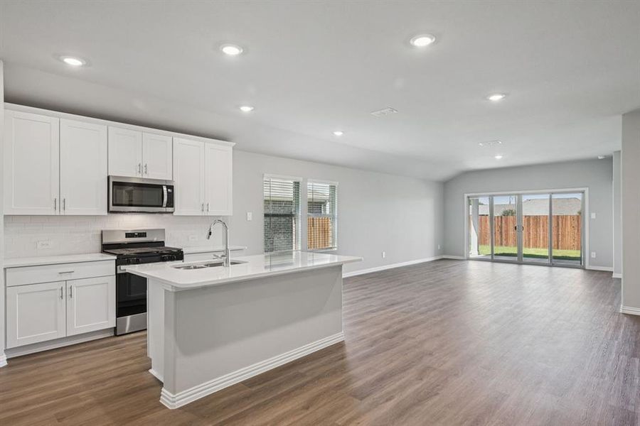 Photo is not of the actual home, but is an inspirational photo of builder’s model home and may depict options, furnishings, and/or decorator features that are not included.