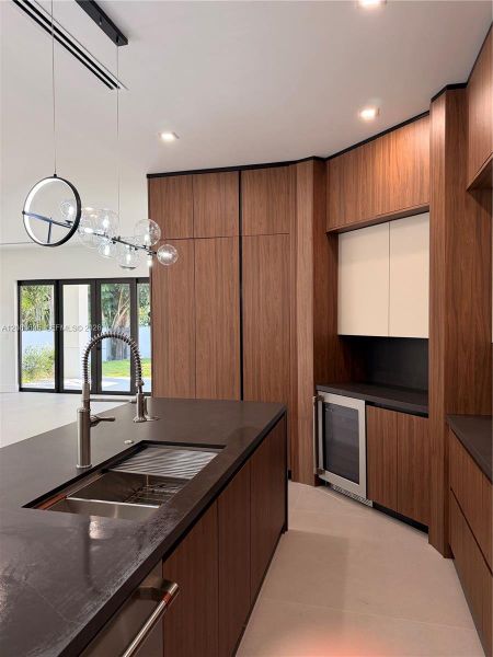 Furnished interior view inside a new home in , Miami (Image 3).