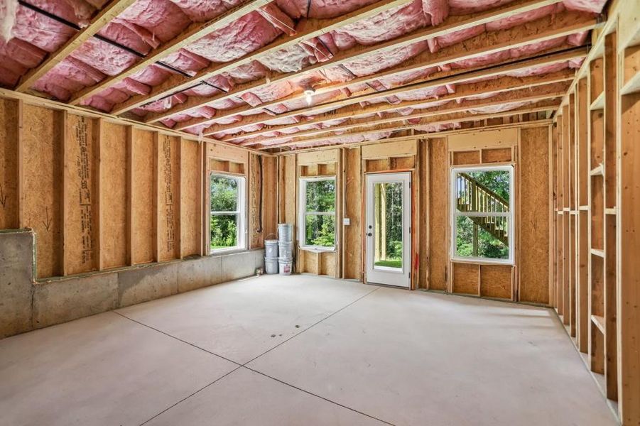 In-progress construction of a new home in , Marietta, GA (Image 53).