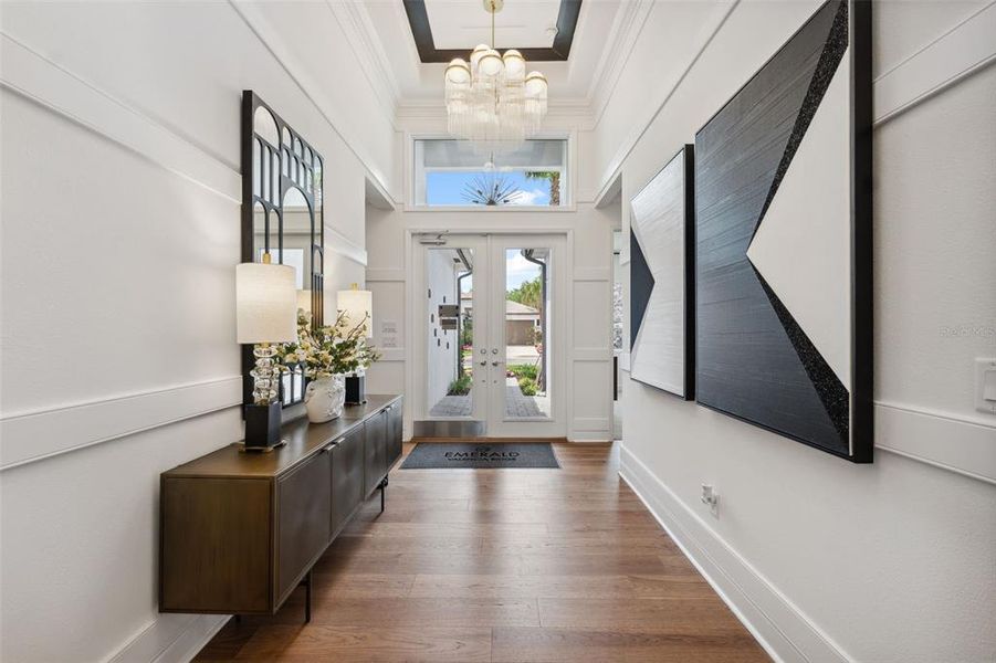Furnished interior view inside a new home in Valencia Ridge, Wesley Chapel (Image 18).