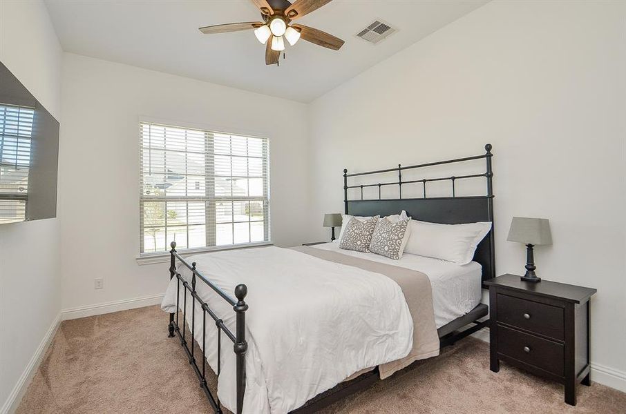 Secondary bedroom downstairs.