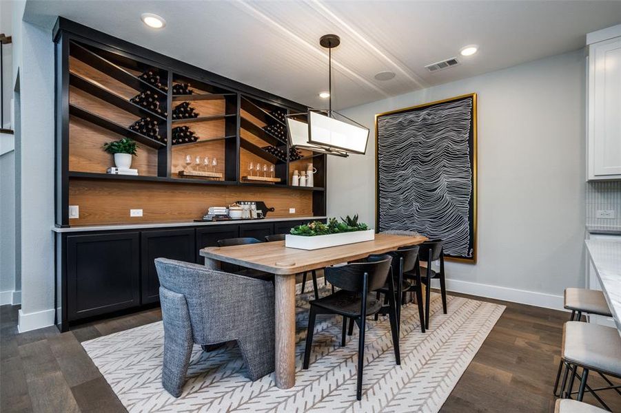 Furnished interior view inside a new home in Fields, Frisco (Image 13). Furnished interior view inside a new home in Fields, Frisco (Image 13).