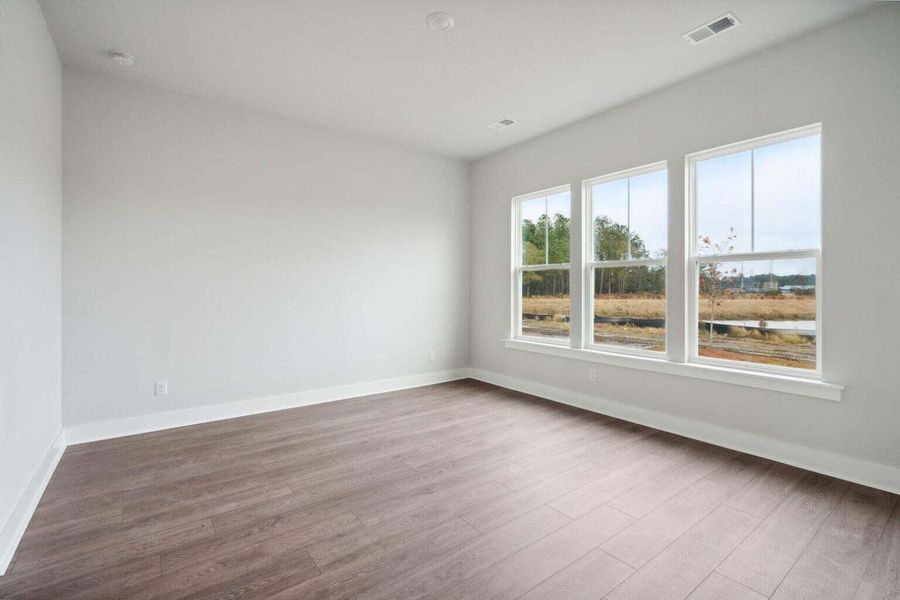 Spacious, unfurnished interior of a new home in Carnes Crossroads: Coastal Collection, Summerville (Image 12). Spacious, unfurnished interior of a new home in Carnes Crossroads: Coastal Collection, Summerville (Image 12).