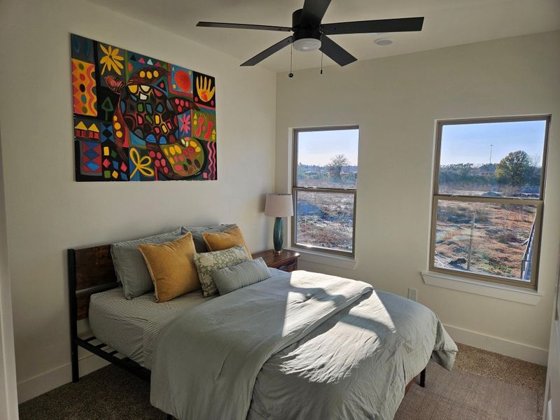 Furnished interior view inside a new home in , Houston (Image 19).