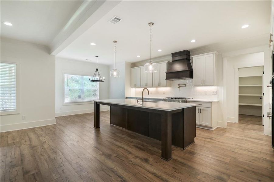 Furnished interior view inside a new home in Stonegate, Monroe (Image 6).