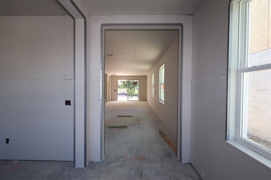 In-progress construction of a new home in Eden at Crossprairie, St. Cloud, FL (Image 19).