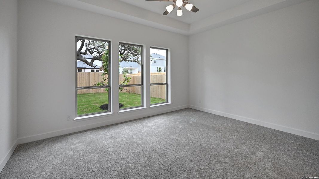 Spacious, unfurnished interior of a new home in Corley Farms, Boerne (Image 16). Spacious, unfurnished interior of a new home in Corley Farms, Boerne (Image 16).