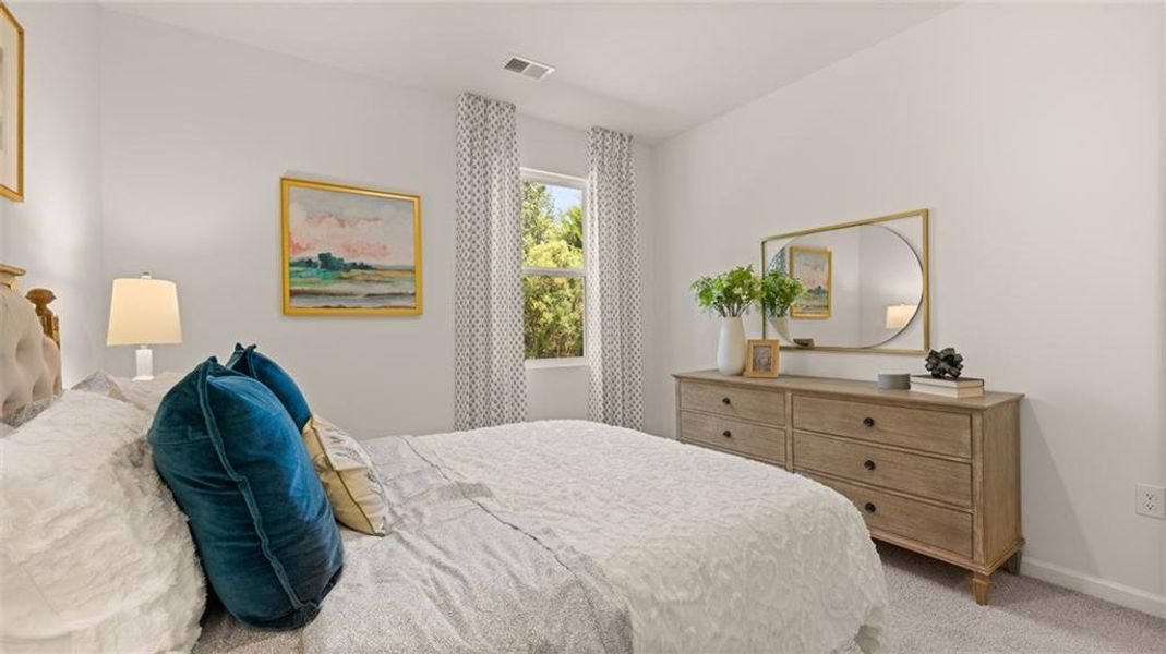 Furnished interior view inside a new home in Bridle Creek, Locust Grove (Image 49).