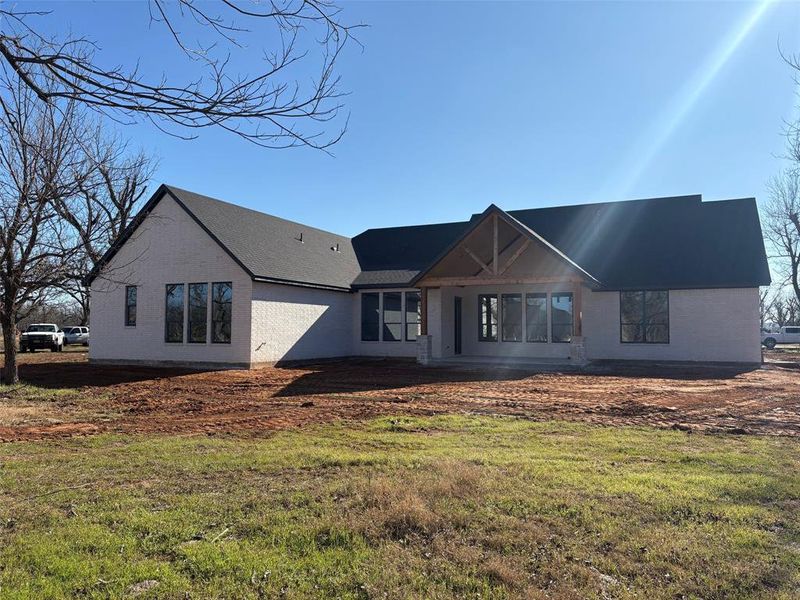Exterior details and patio area of a home in , Granbury (Image 2). Exterior details and patio area of a home in , Granbury (Image 2).