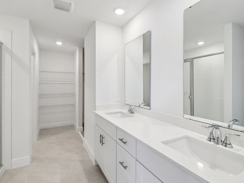 Furnished interior view inside a new home in Villamar - Classic Series, Winter Haven (Image 7).