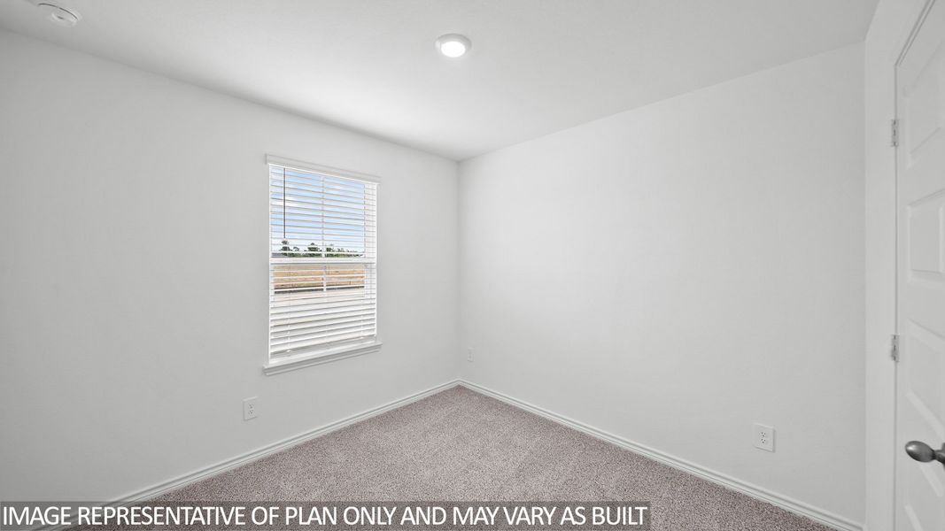 Representative unfurnished interior of a home built from the Harris by D.R. Horton in Holly Trails, Sour Lake (Image 23).