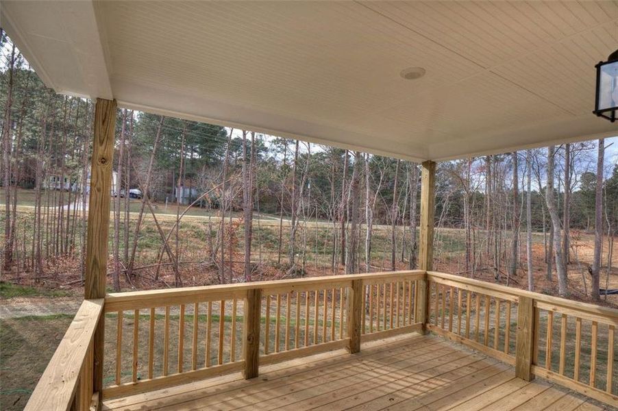 Exterior details and patio area of a home in Traditions at Cedarcrest, Dallas (Image 23).