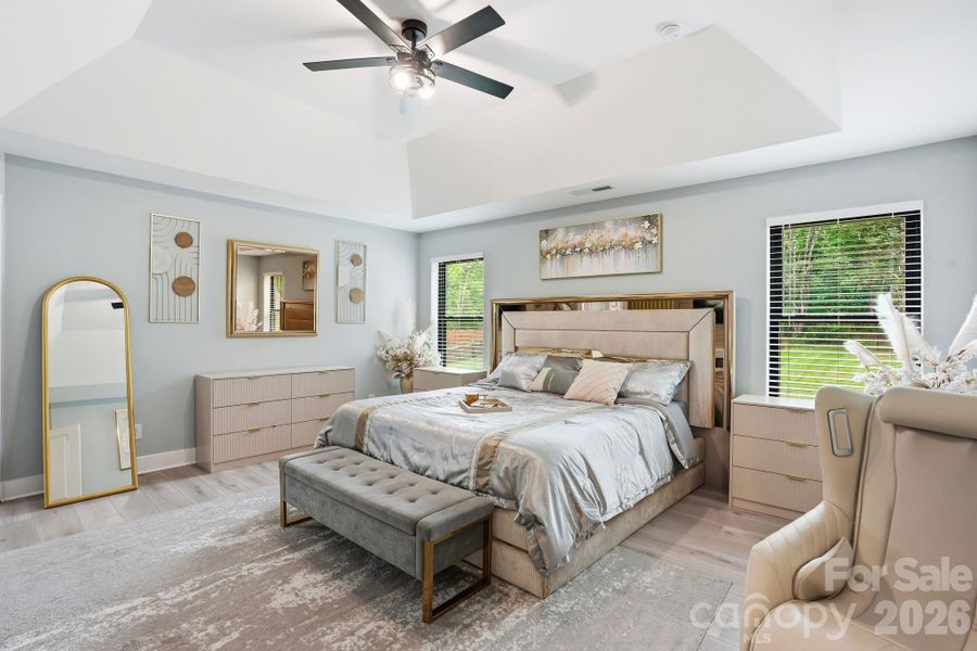 Furnished interior view inside a new home in , Charlotte (Image 17).