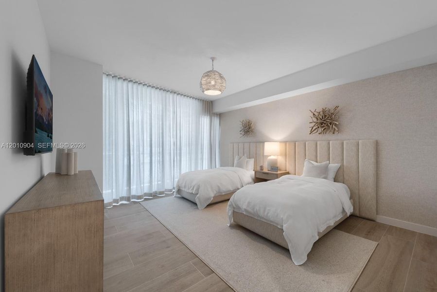 Furnished interior view inside a new home in Casamar, Pompano Beach (Image 17).
