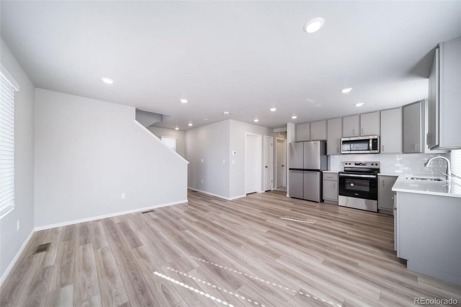 Spacious, unfurnished interior of a new home in , Commerce City (Image 25). Spacious, unfurnished interior of a new home in , Commerce City (Image 25).