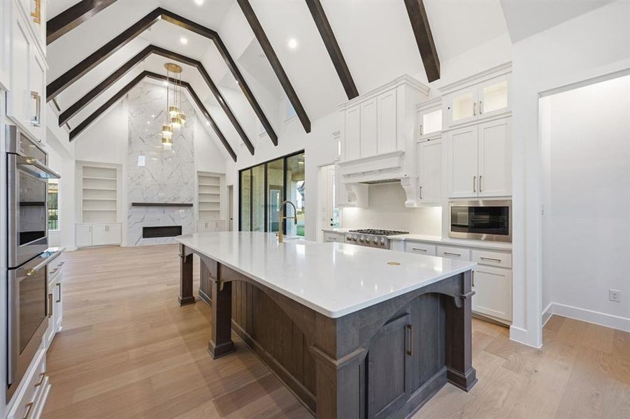 Furnished interior view inside a new home in StarView, Prosper (Image 14).
