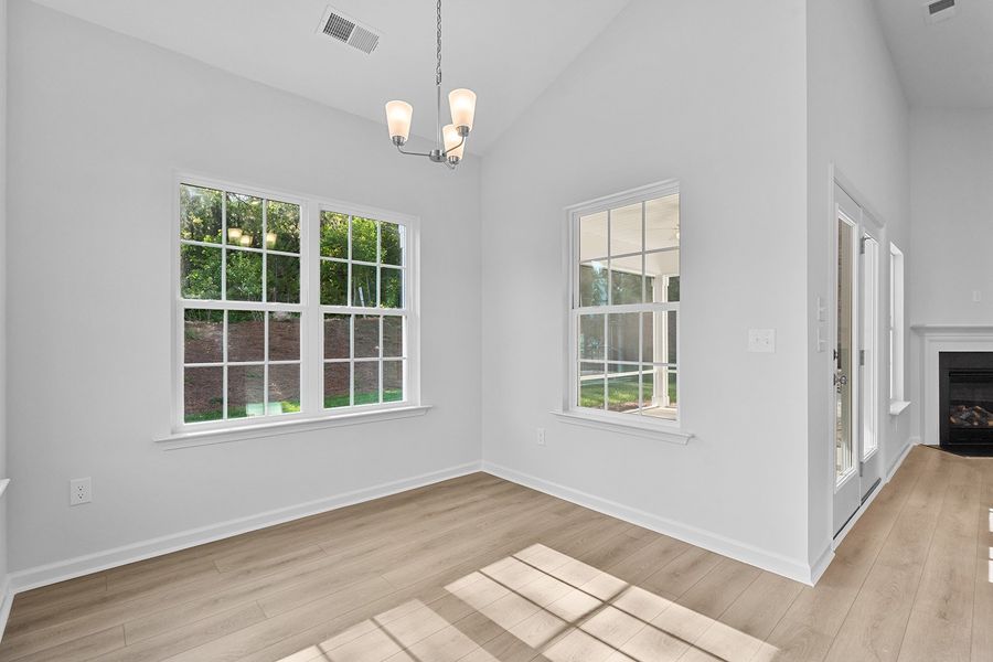 Spacious, unfurnished interior of a new home in Brayden, Advance (Image 21). Spacious, unfurnished interior of a new home in Brayden, Advance (Image 21).