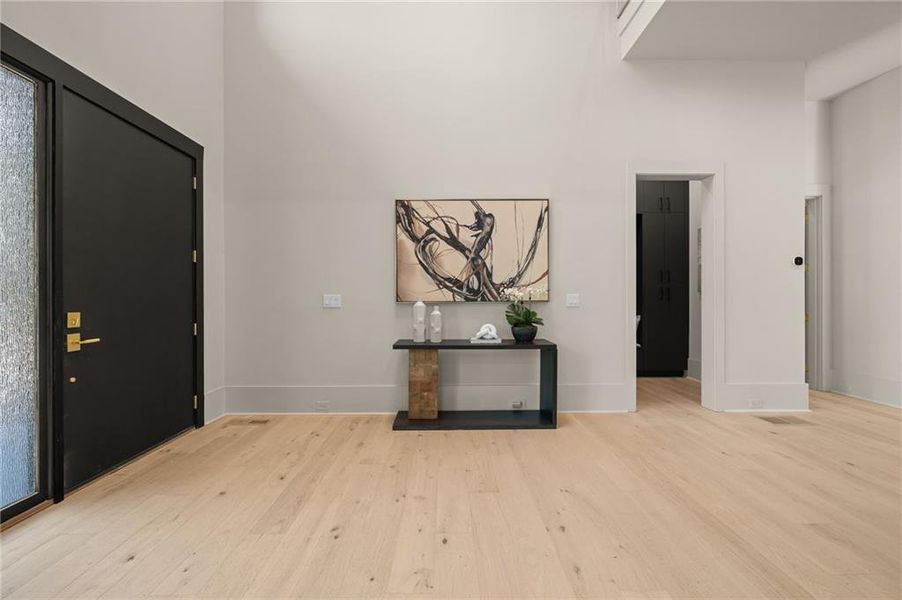 Furnished interior view inside a new home in , Atlanta (Image 8).