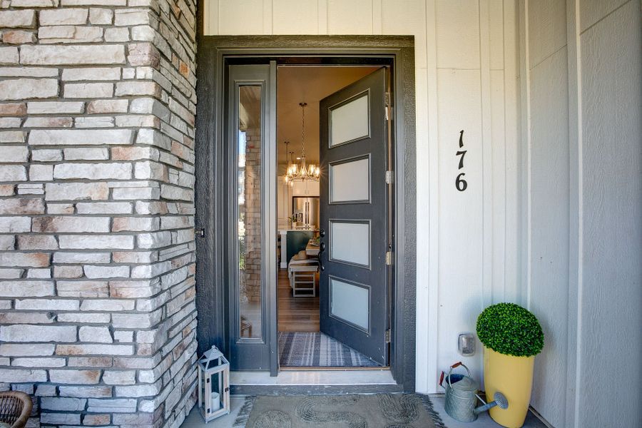 Representative exterior details of a home built from the The Barrington 2 by Landmark Homes in Highlands at Fox Hill, Longmont (Image 21). Representative exterior details of a home built from the The Barrington 2 by Landmark Homes in Highlands at Fox Hill, Longmont (Image 21).
