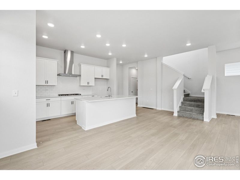 Furnished interior view inside a new home in Kinston Cottage, Loveland (Image 18).