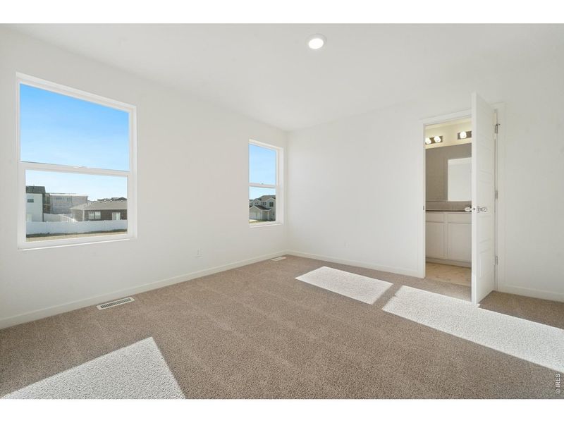 Spacious, unfurnished interior of a new home in Liberty Draw, Evans (Image 11). Spacious, unfurnished interior of a new home in Liberty Draw, Evans (Image 11).
