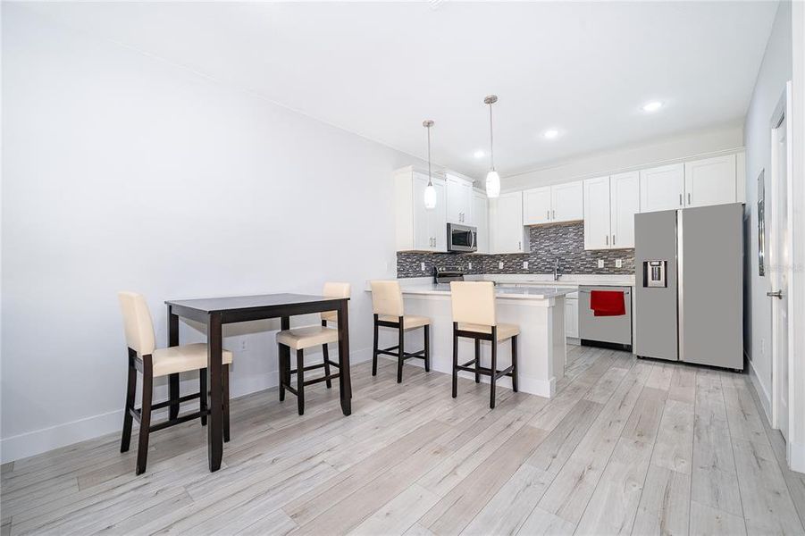Furnished interior view inside a new home in , Kissimmee (Image 16).
