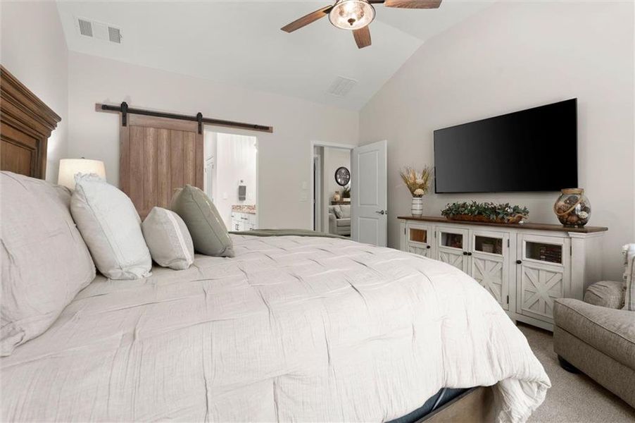 Furnished interior view inside a new home in , Woodstock (Image 12).