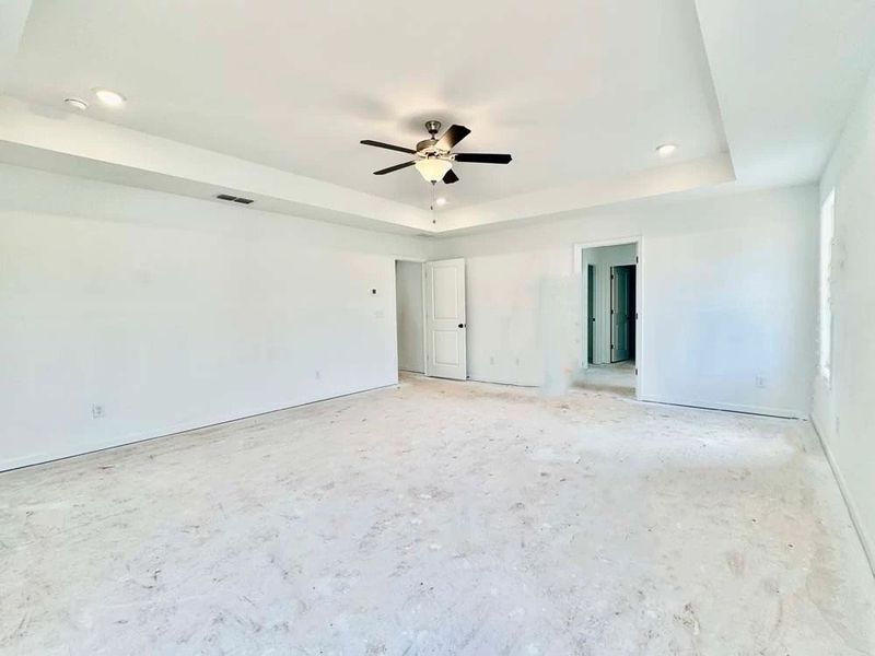 Primary Bedroom Construction Progress