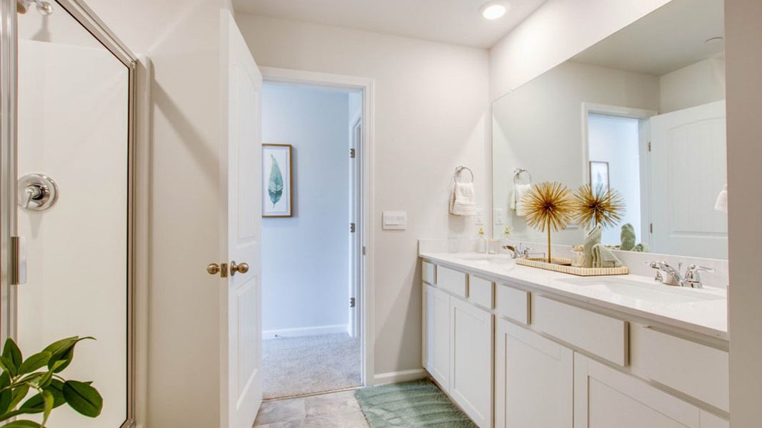 Furnished interior view inside a new home in River Landing Townhomes, Murfreesboro (Image 22). Furnished interior view inside a new home in River Landing Townhomes, Murfreesboro (Image 22).