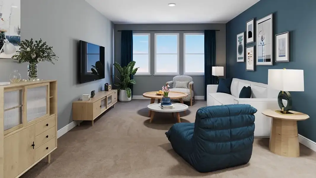 Representative furnished interior of a home built from the Florence by Taylor Morrison in Esplanade at Pinewalk, St. Johns (Image 12). Representative furnished interior of a home built from the Florence by Taylor Morrison in Esplanade at Pinewalk, St. Johns (Image 12).