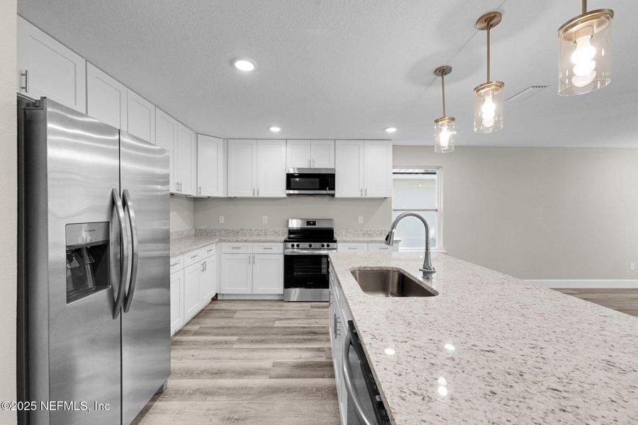Furnished interior view inside a new home in , Jacksonville (Image 4).