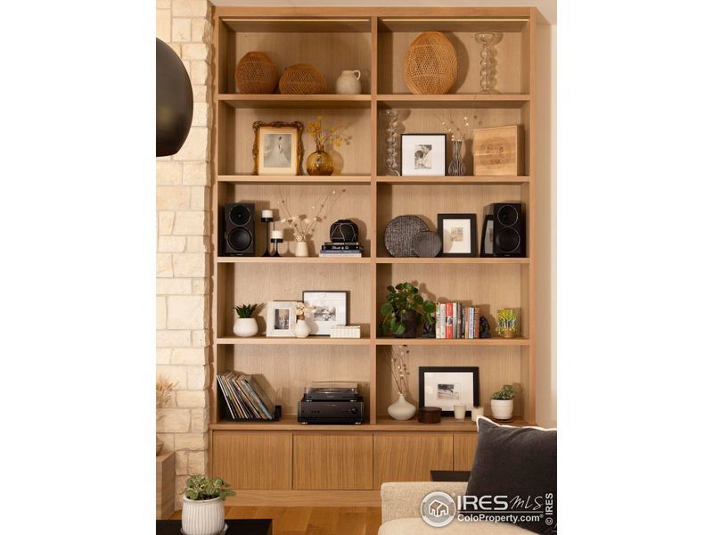 Built-in details. Built-in details.