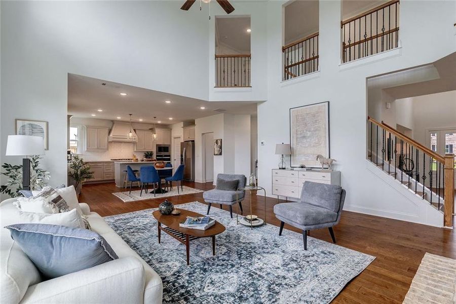 Furnished interior view inside a new home in , Watkinsville (Image 56).