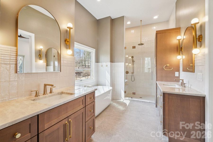 Furnished interior view inside a new home in , Brevard (Image 10).