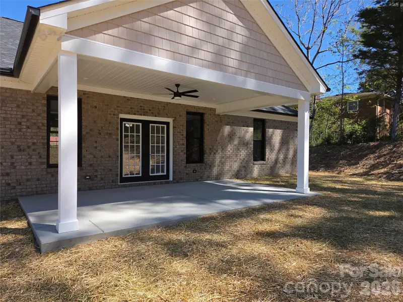 Exterior details and patio area of a home in , Albemarle (Image 3).