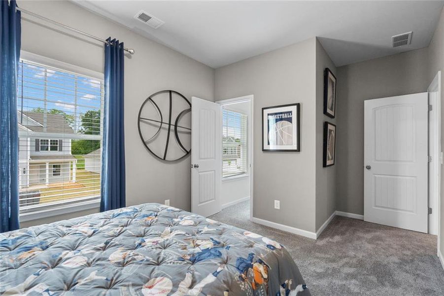Furnished interior view inside a new home in Sycamore Crest, Calhoun (Image 39).