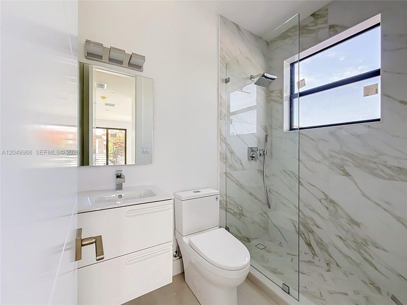 Furnished interior view inside a new home in , Miami (Image 3).