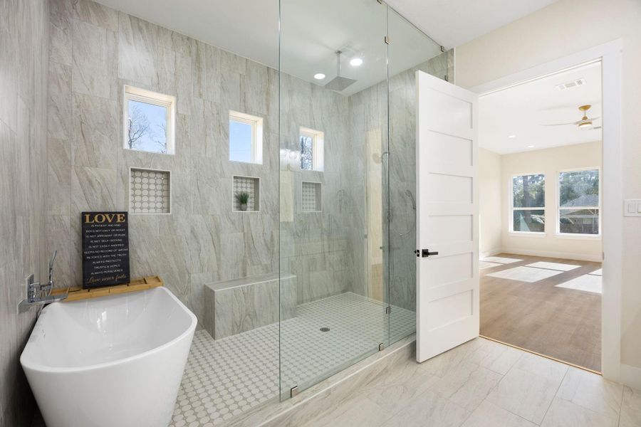 Furnished interior view inside a new home in , Magnolia (Image 15). Furnished interior view inside a new home in , Magnolia (Image 15).