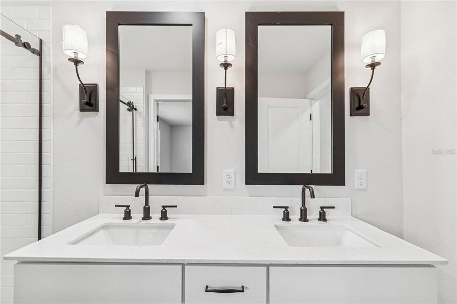 Close-up of interior finishes inside a home in Aspire at Canter Creek, Davenport (Image 13).