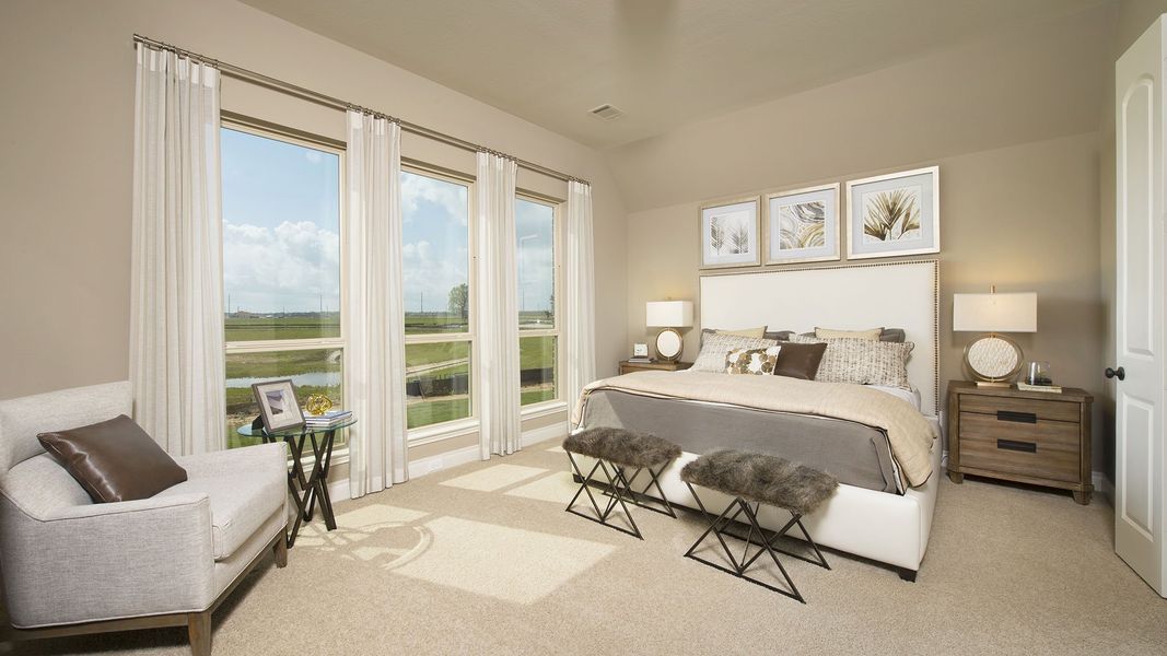 Representative furnished interior of a home built from the 2529W by Perry Homes in Santa Rita Ranch - Eldorado, Liberty Hill (Image 12). Representative furnished interior of a home built from the 2529W by Perry Homes in Santa Rita Ranch - Eldorado, Liberty Hill (Image 12).