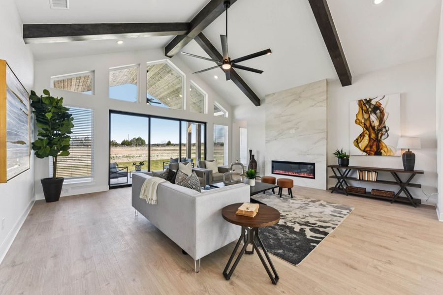 Furnished interior view inside a new home in Feathergrass, Florence (Image 8).