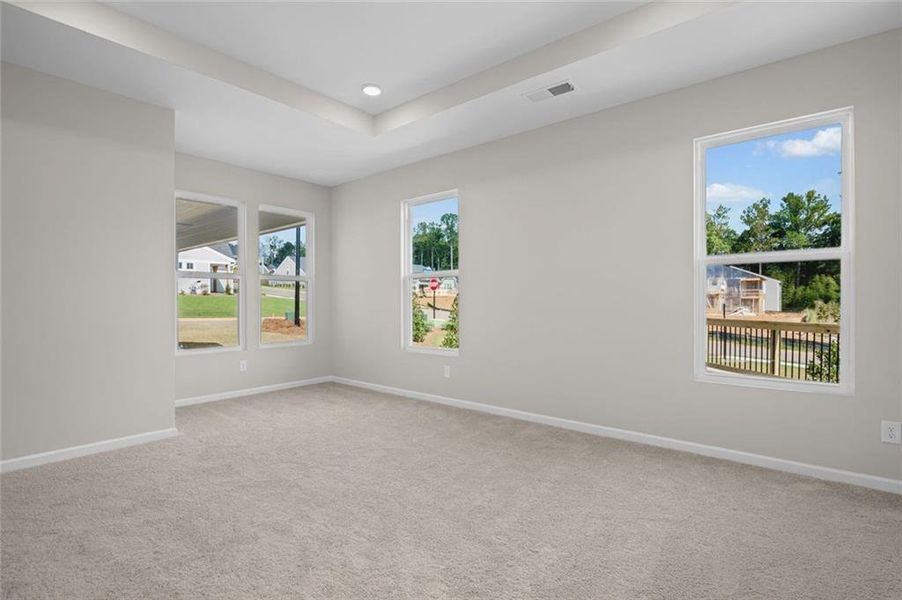 Spacious, unfurnished interior of a new home in Easton Park, Dallas (Image 33).
