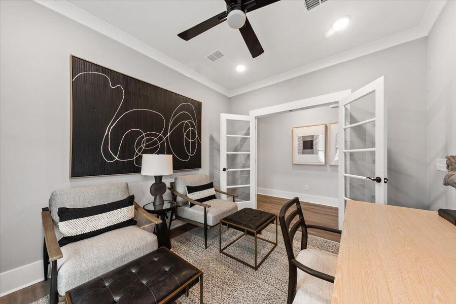 Furnished interior view inside a new home in Nexton, Summerville (Image 5). Furnished interior view inside a new home in Nexton, Summerville (Image 5).