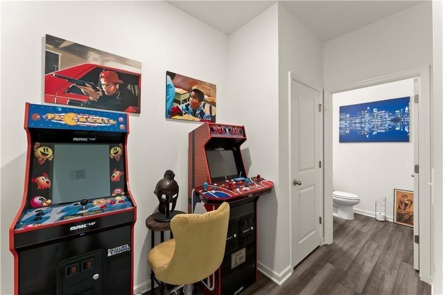 Furnished interior view inside a new home in Meriwether Place, Villa Rica (Image 31).