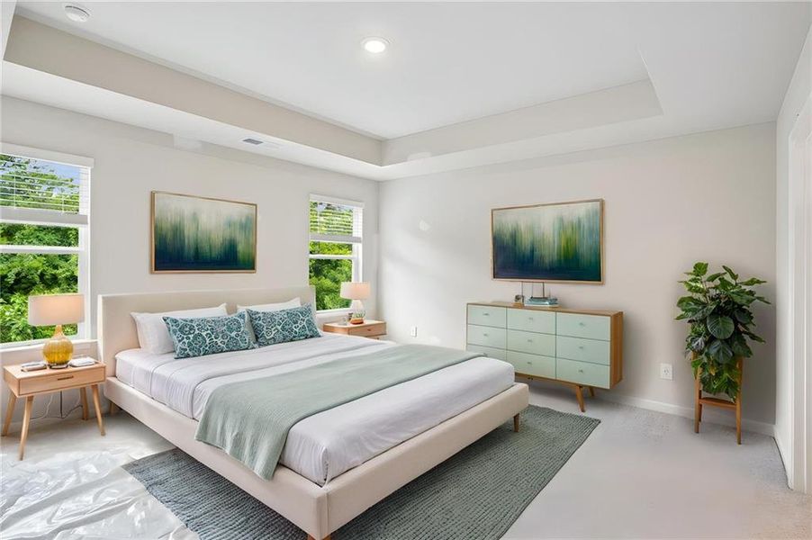 Furnished interior view inside a new home in Artisan Walk, Fairburn (Image 13).
