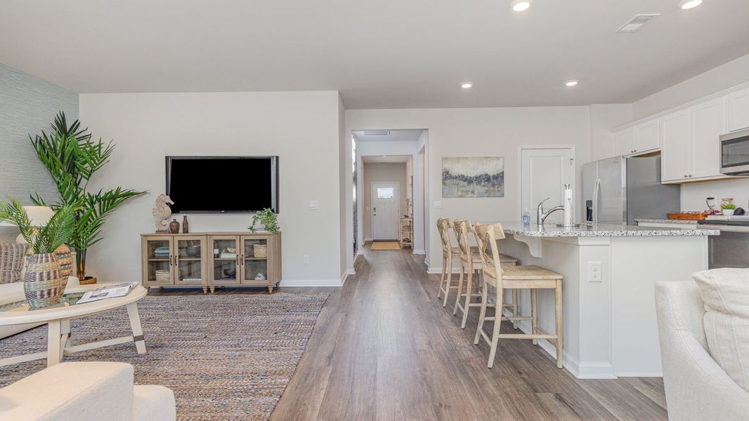 Furnished interior view inside a new home in Stanbury Creek, Supply (Image 7).