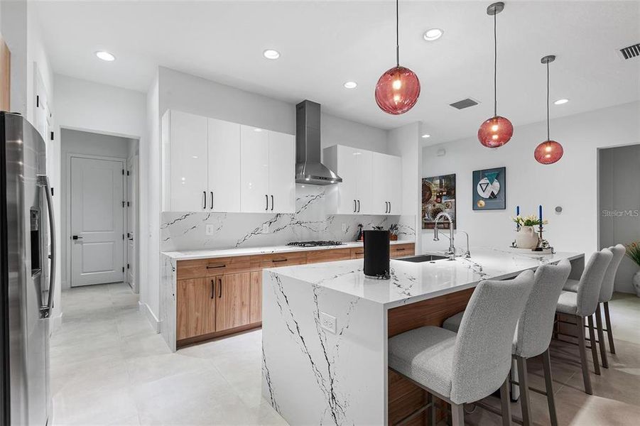Furnished interior view inside a new home in , Kissimmee (Image 8).